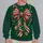 Candy Cane Stethoscope Bow for Christmas Holiday Cheer for Nurses and Healthcare Teams All-over Print Knitted Sweater - 2