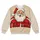 Santa I Saw That Holiday Humor Christmas Gift for Festive Winter Celebrations All-over Print Knitted Sweater - 4