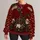 Santa Mail Carrier Outfit for Christmas Parties and Festive Holiday Gift Giving All-over Print Knitted Sweater - 1