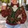 Victorian Christmas Caroler Outfit for Festive Holiday Parties and Family Celebrations All-over Print Knitted Sweater - 5
