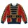 Toy Soldier Uniform with Gold Braiding for Christmas Parties and Holiday Celebrations All-over Print Knitted Sweater - 4