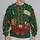 Elf Gift-Wrapping Uniform for Christmas Parties and Festive Holiday Celebrations All-over Print Knitted Sweater - 2