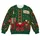 Elf Gift-Wrapping Uniform for Christmas Parties and Festive Holiday Celebrations All-over Print Knitted Sweater - 4