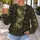Stitched Green Monster Outfit for Halloween Parties and Spooky Costume Fans All-over Print Knitted Sweater - 5