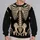 Realistic Ivory Skeleton Bones for Halloween Parties and Spooky October Celebrations All-over Print Knitted Sweater - 2