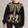 Realistic Ivory Skeleton Bones for Halloween Parties and Spooky October Celebrations All-over Print Knitted Sweater - 1