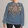 Vintage Baroque Florals for Elegant Autumn Outings and Everyday Bohemian Style for Women All-over Print Knitted Sweater - 1