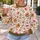 Pink And Ochre Watercolor Florals For Spring Garden Days And Everyday Style All-over Print Knitted Sweater - 5