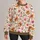 Pink And Ochre Watercolor Florals For Spring Garden Days And Everyday Style All-over Print Knitted Sweater - 1