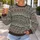 Teal And Taupe Nordic Geometric Motifs For Cozy Autumn Weekends And Everyday Wear All-over Print Knitted Sweater - 5