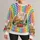 Italian Landmark Journey for Colorful European Getaways and Everyday Travel Enthusiasts All-over Print Knitted Sweater - 1
