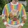 Italian Landmark Journey for Colorful European Getaways and Everyday Travel Enthusiasts All-over Print Knitted Sweater - 6