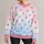Pink And Blue Polka Dots For Cheerful Spring Outings And Relaxed Everyday Style Looks All-over Print Knitted Sweater - 1