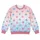 Pink And Blue Polka Dots For Cheerful Spring Outings And Relaxed Everyday Style Looks All-over Print Knitted Sweater - 4