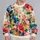 Vibrant Watercolor Blooms For Colorful Spring And Autumn Everyday Style All-over Print Knitted Sweater - 2