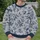 Ink Blue Floral Botanicals for Elegant Everyday Style and Spring Outings All-over Print Knitted Sweater - 6