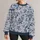 Ink Blue Floral Botanicals for Elegant Everyday Style and Spring Outings All-over Print Knitted Sweater - 1