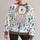 Watercolor Feathers And Dreamcatcher For Boho Everyday Style And Women All-over Print Knitted Sweater - 1