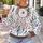 Watercolor Feathers And Dreamcatcher For Boho Everyday Style And Women All-over Print Knitted Sweater - 5