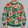 Tropical Hibiscus and Monstera Blooms for Sunny Getaways and Relaxed Resort Days All-over Print Knitted Sweater - 2