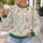 Wildflower Botanical Motifs for Garden Walks and Everyday Nature Lovers All-over Print Knitted Sweater - 5