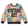 Vintage Art Splatter Aesthetic for Creative Weekends and Everyday Streetwear All-over Print Knitted Sweater - 4