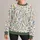 Watercolor Botanical Sprigs for Spring Outings and Everyday Nature Lovers All-over Print Knitted Sweater - 1