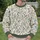 Watercolor Botanical Sprigs for Spring Outings and Everyday Nature Lovers All-over Print Knitted Sweater - 6