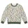 Watercolor Botanical Sprigs for Spring Outings and Everyday Nature Lovers All-over Print Knitted Sweater - 4