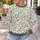 Watercolor Botanical Sprigs for Spring Outings and Everyday Nature Lovers All-over Print Knitted Sweater - 5