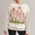 Playful Spotted Piglets in a Farmyard Scene for Relaxed Country Living and Animal Lovers All-over Print Knitted Sweater - 1