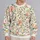 Watercolor Garden Blooms for Spring Outings and Relaxed Everyday Style for Women All-over Print Knitted Sweater - 2