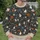 Whimsical Ghosts and Wildflowers for Cozy Autumn Outings and Everyday Casual Style Lovers All-over Print Knitted Sweater - 6