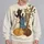 Playful Cat Friends for Cozy Everyday Wear and Whimsical Animal Lovers of All Ages All-over Print Knitted Sweater - 2