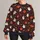 Spooky Ghosts And Grinning Pumpkins For Halloween Parties And Festive Autumn Days All-over Print Knitted Sweater - 1