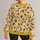Honeycomb Bees And Orange Blossoms For Artful Everyday Style And Nature Loving Women All-over Print Knitted Sweater - 1
