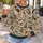 Vintage Skulls, Roses And Butterflies For Autumn Festival Style And Bohemian Wardrobes All-over Print Knitted Sweater - 5