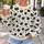 Black Cat Faces And Paw Hearts For Cozy Casual Days And Cat Lover Outings All-over Print Knitted Sweater - 5