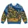 Swirling Night Village, Old-World Architecture And Harvest Fields For Creative Everyday Wear All-over Print Knitted Sweater - 4