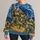 Swirling Night Village, Old-World Architecture And Harvest Fields For Creative Everyday Wear All-over Print Knitted Sweater - 1