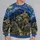 Moonlit Blue Village Landscape for Dreamy Travel and Artful Everyday Style All-over Print Knitted Sweater - 2