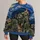 Moonlit Blue Village Landscape for Dreamy Travel and Artful Everyday Style All-over Print Knitted Sweater - 1