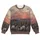 Sheep at a Spooky Farm Halloween Scene for Cozy Autumn Nights All-over Print Knitted Sweater - 4