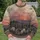 Sheep at a Spooky Farm Halloween Scene for Cozy Autumn Nights All-over Print Knitted Sweater - 6
