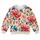 Watercolor Red and Blue Flowers for Everyday Garden Style and Colorful Casual Looks All-over Print Knitted Sweater - 4