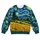 Starry Night Sky and Golden Wheat Fields for Artful Everyday Outfits and Creative Women All-over Print Knitted Sweater - 4