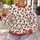 Bearded Holiday Gnomes and Red Hats for Cozy Festive Gatherings All-over Print Knitted Sweater - 5