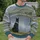 Shepherd Dog Watching Sheep by the Lake for Countryside Walks and Country Living All-over Print Knitted Sweater - 6
