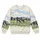 Black And White Cow Pasture Scene For Relaxed Country Weekends And Everyday Rural Style All-over Print Knitted Sweater - 4