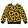 Golden Sunflower Streetwear Motif For Casual Outings And Creative Everyday Looks Unisex All-over Print Knitted Sweater - 4
